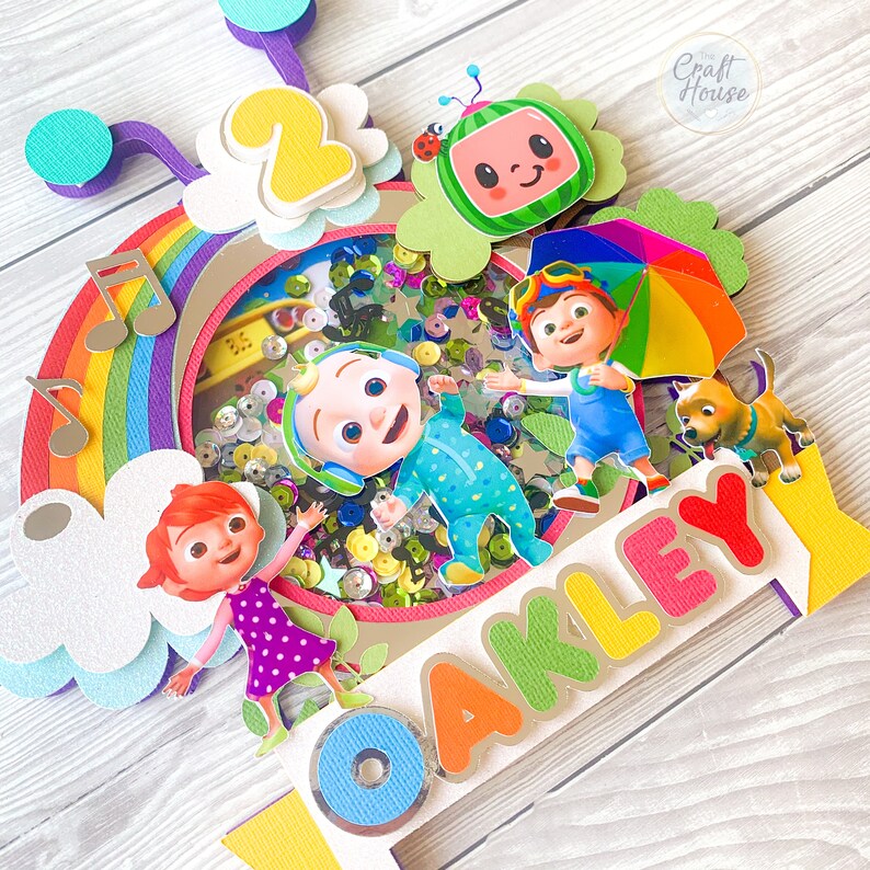 Cake Topper Shaker Cake Topper Etsy UK