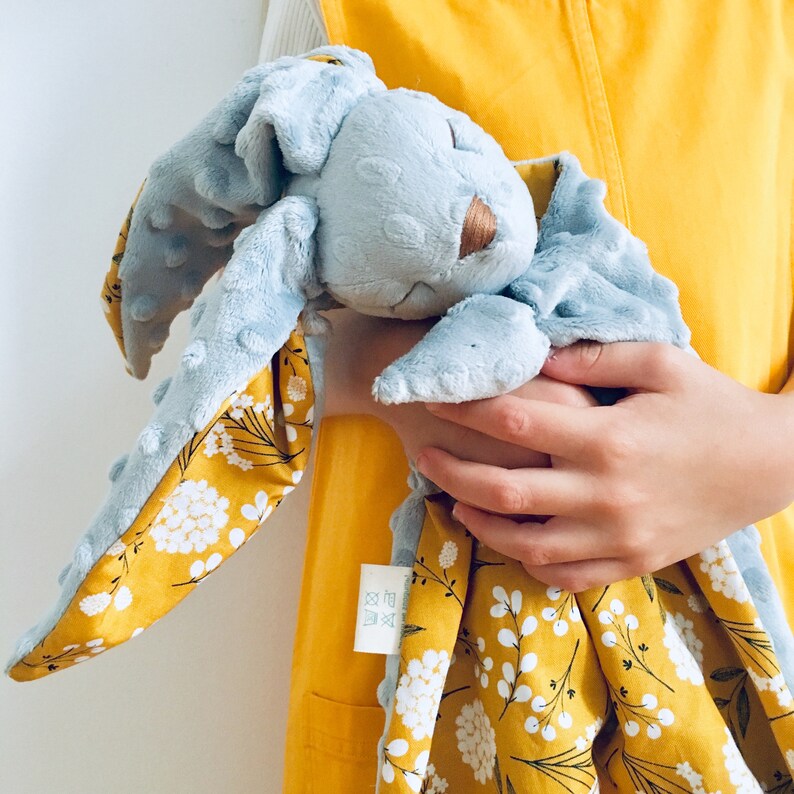 Comforter bunny toy for sleeping newborn baby Etsy
