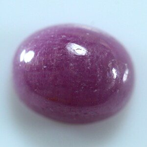 3.00 Carat African Ruby Cabochon - 8.7x6.8mm Oval Gemstone