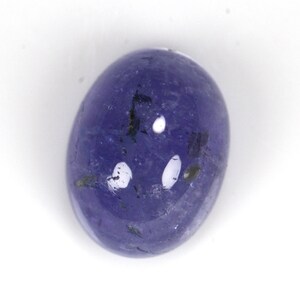 2.49 Carats! Blue Color Tanzanite Cabochon. 9x7 MM Oval Shape. Cabochons. Loose Gemstone.