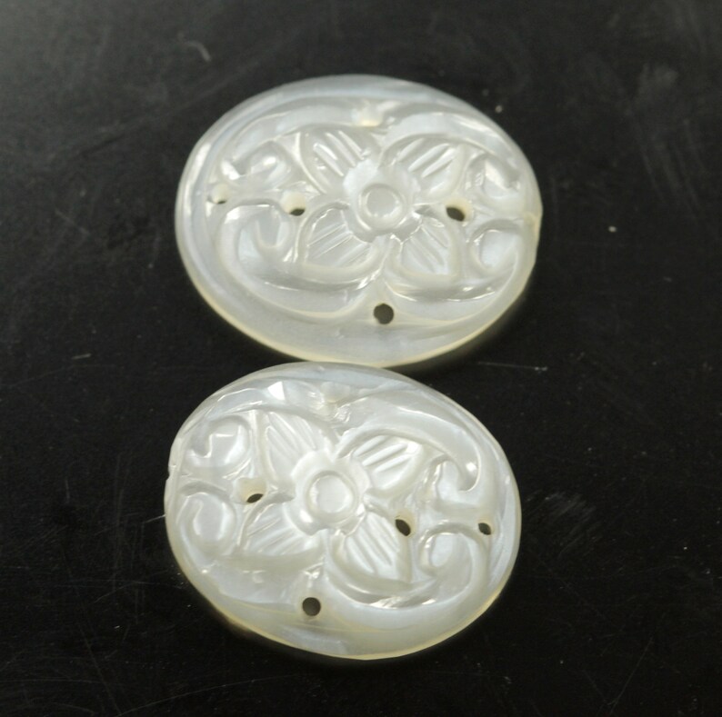 Indian Style carving. Handmade Huge 15.89 Carats Natural White Moonstone Pair 18x15 MM Oval Shape Moonstone Carving