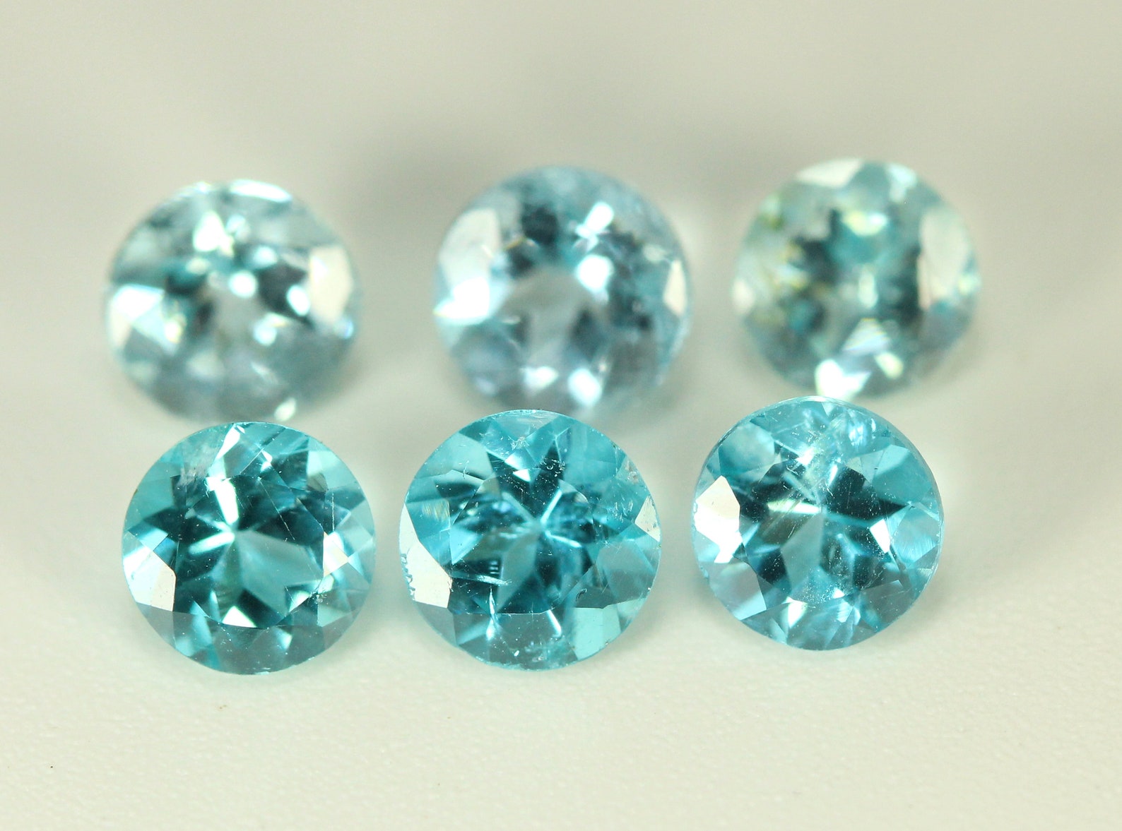 Blue Apatite Faceted. 3.5 to 5 MM Round Shape. 5 Pieces Lot. - Etsy Ireland