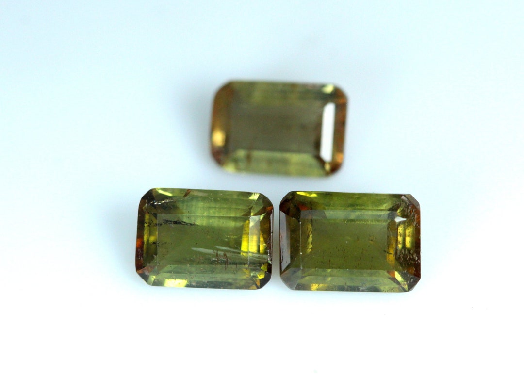 Natural Andalusite Faceted. 5x4 to 7x5 MM Size Octagon Shape