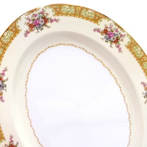 Vintage Noritake China Large Oval Serving Platter 16”