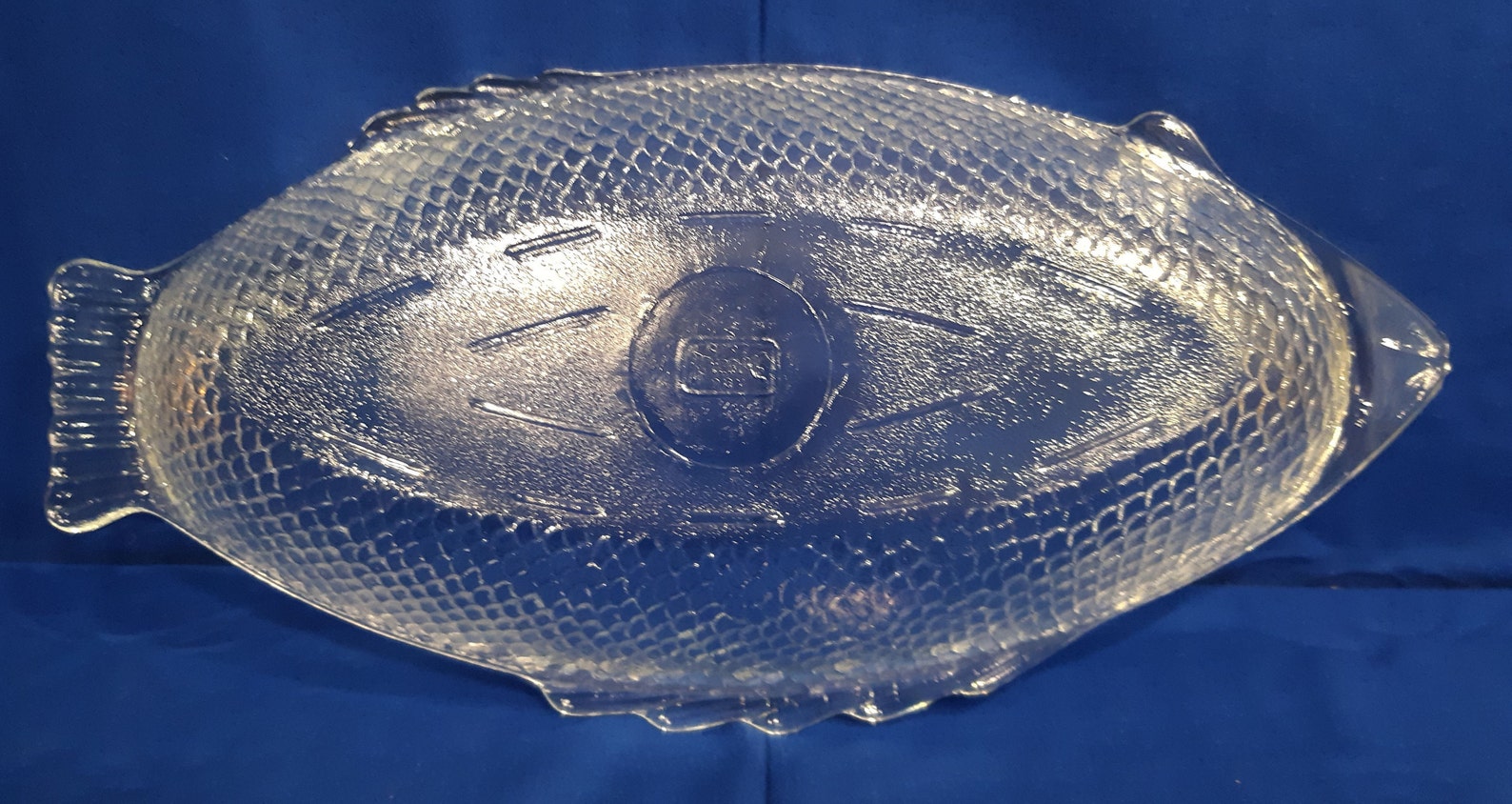 Vintage Glasbake 4141 Clear Fish Shaped Glassware Bakeware Etsy