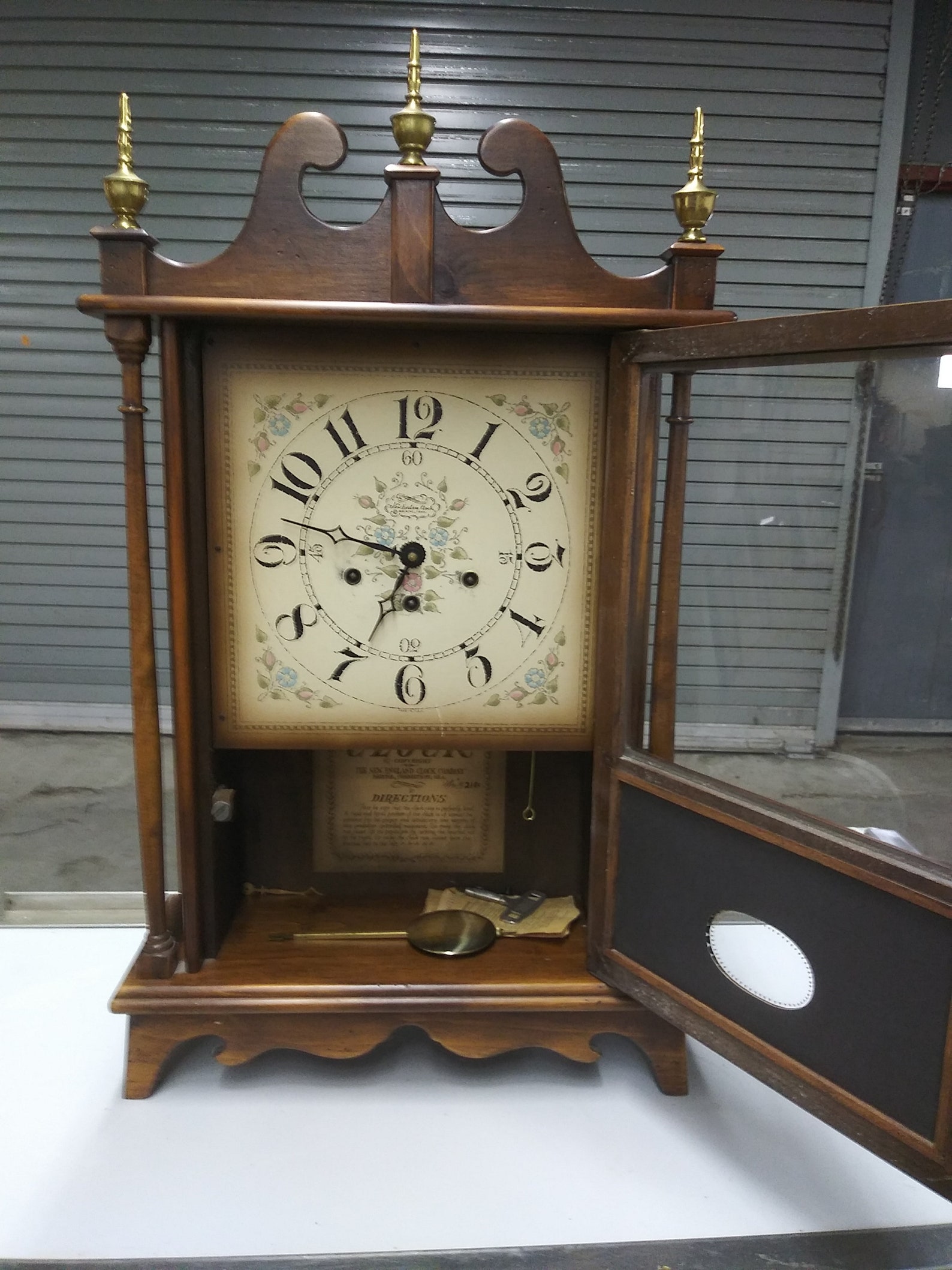 New England Clock Co. Bristol CT model NE218C Colonial Etsy