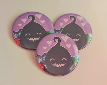 Stardew Valley Krobus Pin Badge 58mm/2.25'