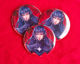 Shin Megami Tensei V Nahobino Protagonist Pin Badge 2.25"/58mm