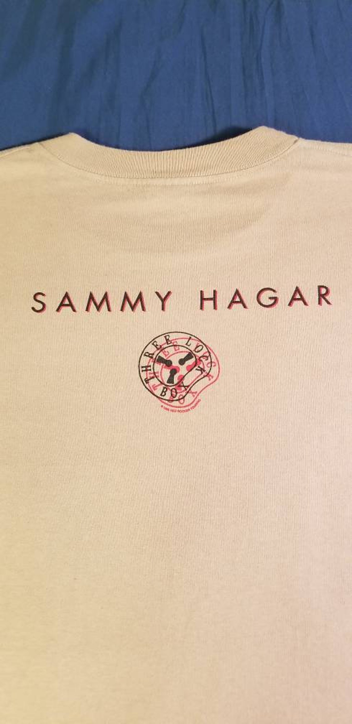 Sammy Hagar Three Lock Box Album Cover. - Etsy