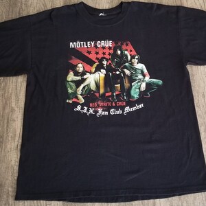 Motley Crue... fan club shirt image 5