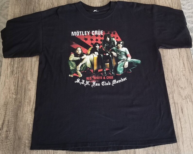 Motley Crue... fan club shirt image 5