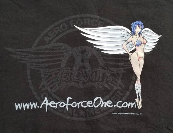 Aerosmith " Aero Force One " fan club shirt from … - image 1
