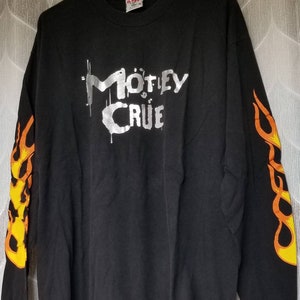 Motley Crue 1997 tour long sleeve shirt image 2