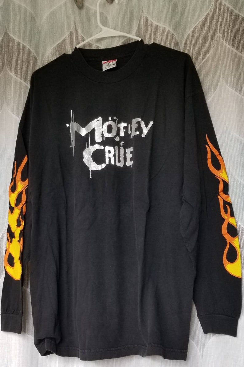 Motley Crue 1997 tour long sleeve shirt image 2