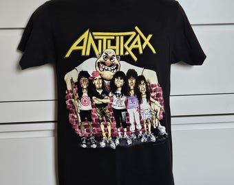 Anthrax 1988 Tour Shirt - Etsy