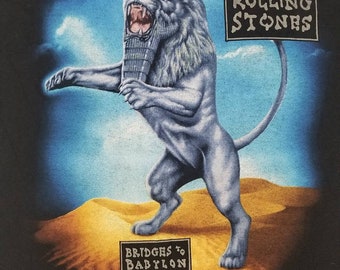 Rolling Stones 1997-98 " Bridges To Babylon " tour shirt