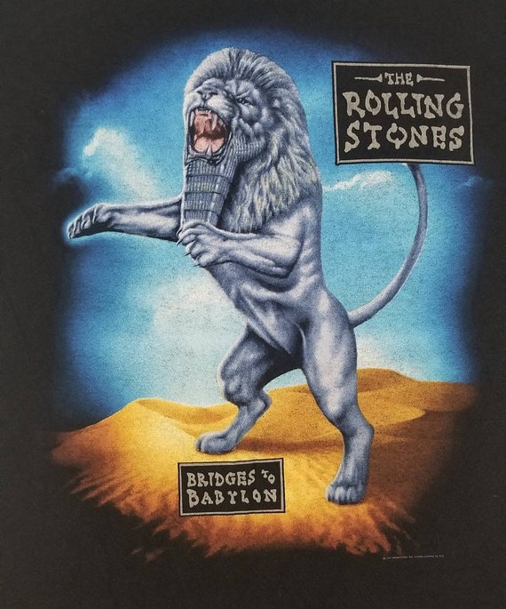 Rolling Stones 199798 " Bridges To Babylon " tour sh… Gem