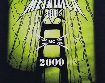 Metallica fan club 2009 shirt
