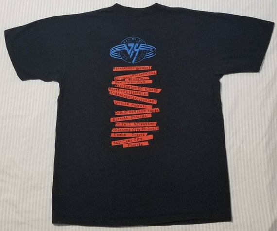 Van Halen 2004 tour shirt - image 6