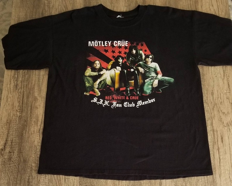 Motley Crue... fan club shirt image 7