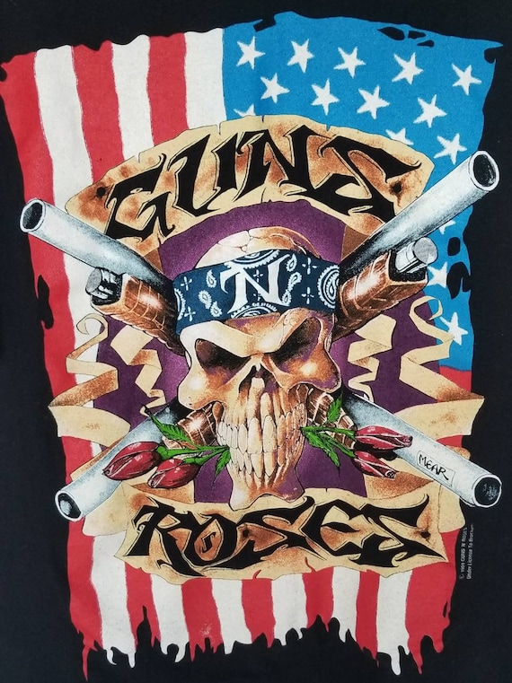 Guns n Roses tour shirt from 1991