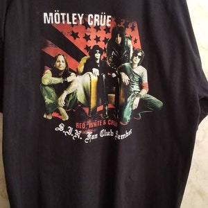 Motley Crue... fan club shirt image 3