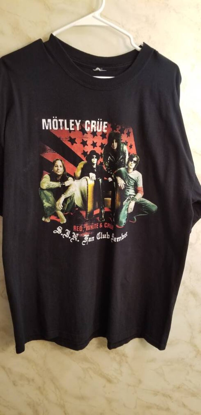 Motley Crue... fan club shirt image 3
