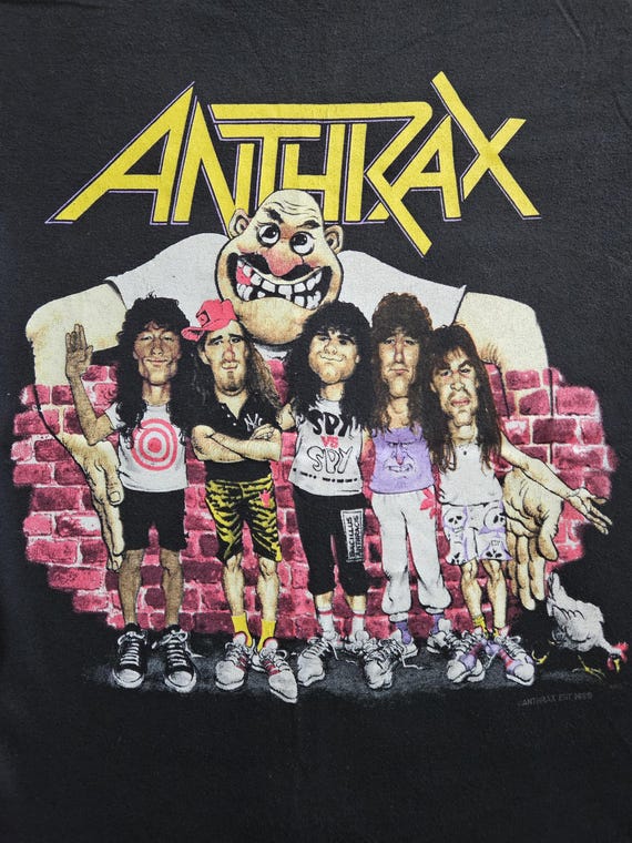 Anthrax 1988 Tour Shirt - Etsy
