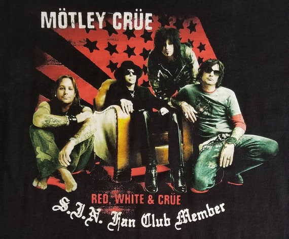 Motley Crue... fan club shirt - image 1