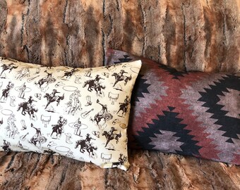 western pillow cases