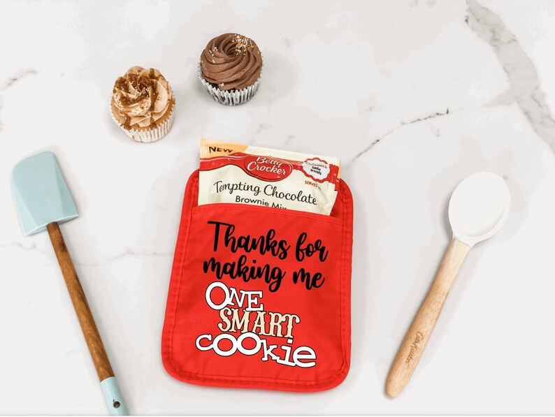 Personalised Pot Holder /oven Mitt Teacher Gift Thank You Etsy UK