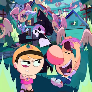 Grim Adventures of Billy and Mandy - Art Print