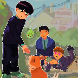 Spirits & Such Dog Encounter! - Art Print