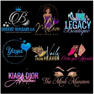 Logo de boutique, logo de mode, création de logo, logo de vêtements, logo de boutique en ligne, logo de ligne de vêtements