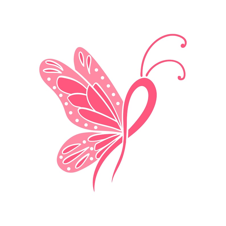 Free Free 63 Butterfly Cancer Ribbon Svg Free SVG PNG EPS DXF File