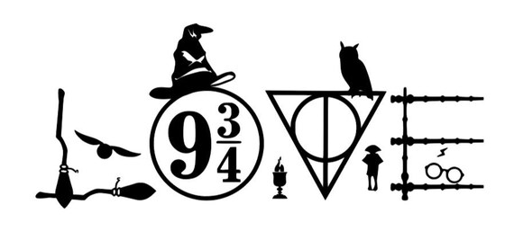 Harry Potter Inpired Love Svg Etsy