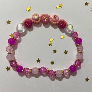 Friendship bracelet inspired by Lover Taylor