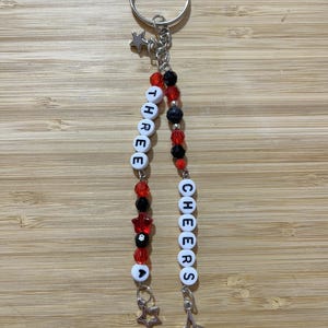 Porte-clés emo alternatif inspiré de My Chemical Romance Three Cheers