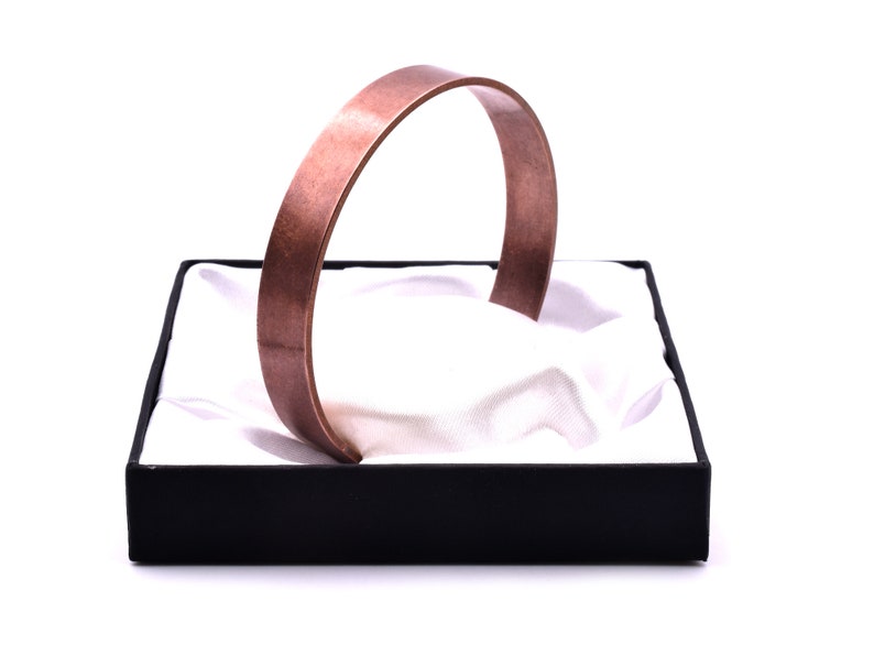 Timeless Plain Band Design Mens /& Womens Copper Bracelet Unisex Non Magnetic Bangle