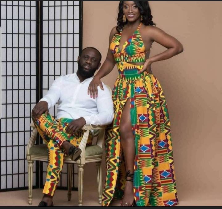 African Wedding Suit Couple Prom African Print Ankara Etsy 