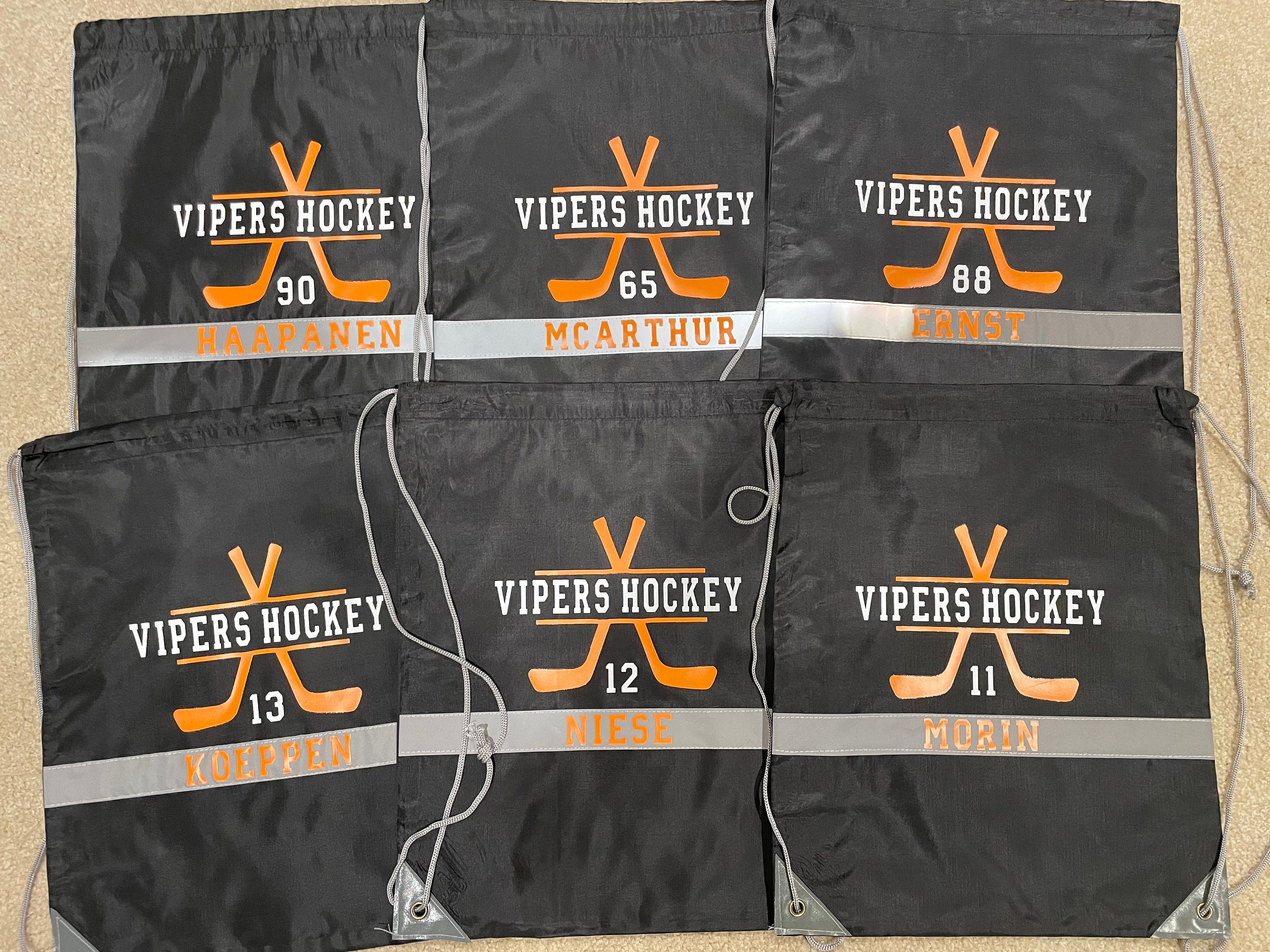 Hockey Tournament/gift Bags Etsy