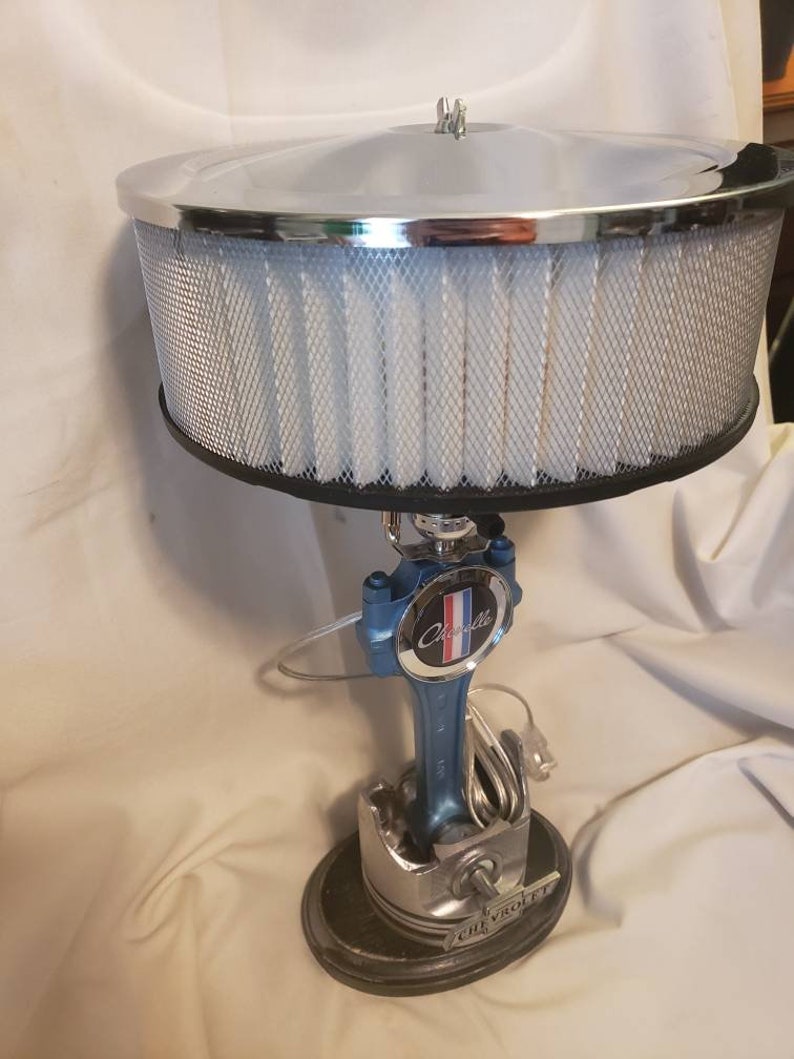 Chevrolet Chevelle Piston Desk Lamp Etsy