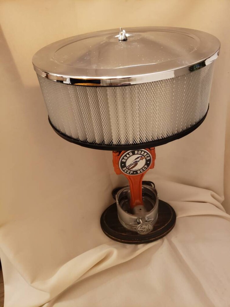 Plymouth Roadrunner Piston Desk Lamp Etsy