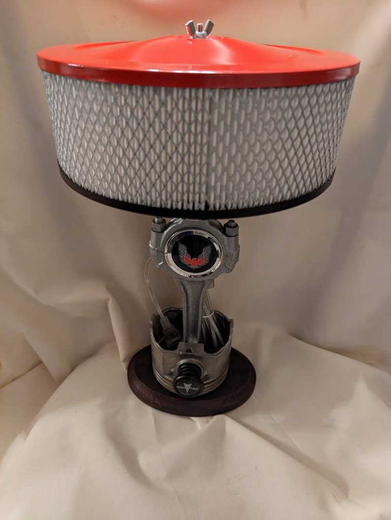Pontiac Firebird Piston Desk Lamp Etsy