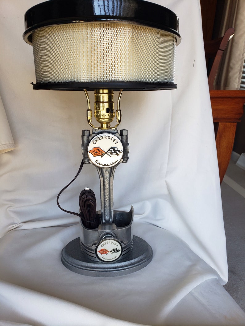 Corvette Piston Desk Lamp Etsy