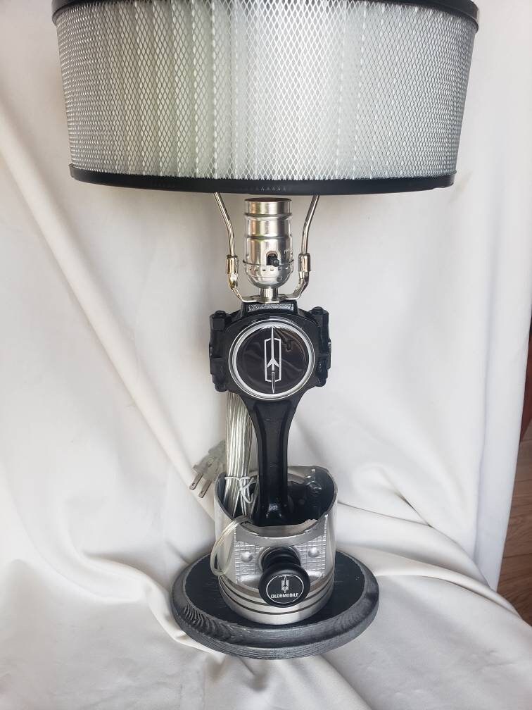 Oldsmobile Piston Desk Lamp Etsy