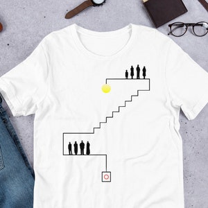 Parasite Movie Minimalism Two ways Stair Unisex T-shirt & Hoodie