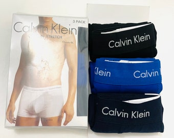 Men's Ck Underwear Boxer Cotton Stretch Classic fit 3packs trunks