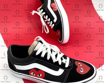 comme des garcons vans custom