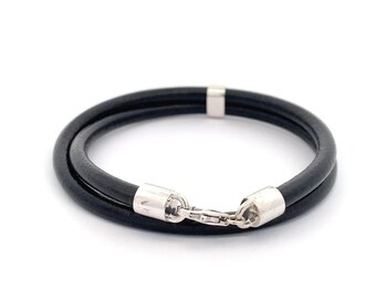 Personalized Leather Bracelets Gift for Dad, Leather Bracelet Gift for Men’s, Father’s Day Gifts, Handmade Men’s Bracelet
